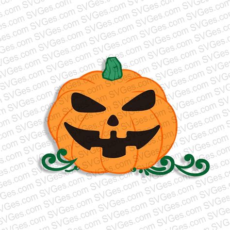 Scream Halloween Pumpkin Svg Png Files Machine Embroidery Designs And