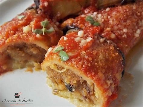 Involtini Di Melanzane Fornelli Di Sicilia