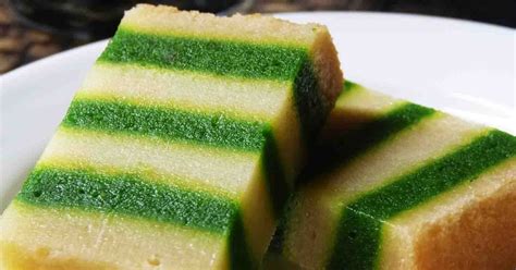 Syapex Kitchen Kek Lapis Evergreen Kukus