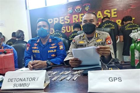 Polda Sulbar Tangkap Nelayan Gunakan Ratusan Bom Ikan Antara News