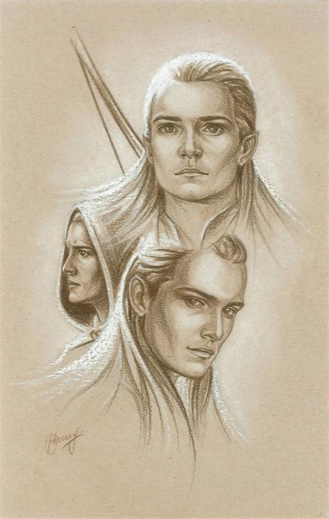 Legolas by art-imaginations Watch Fan Art / Traditional Art / Drawings Thranduil, Legolas, Elven ...