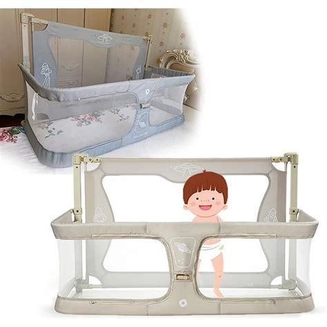 3 en 1 Berceau Cododo Berceaux 120x50cm lit bébé evolutif Lit Cododo