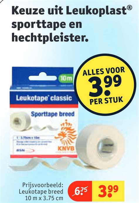 Keuze Uit Leukoplast Sporttape En Hechtpleister Aanbieding Bij Kruidvat