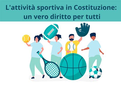 L Attivit Sportiva In Costituzione Un Diritto Per Tutti