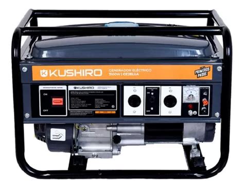 Generador Electrico 3100w Monofasico Kushiro Envío gratis