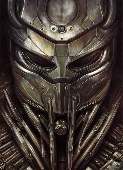 Cybernetic Cyberpunk Mf Doom Reptile Eyes Metal Skin Stable