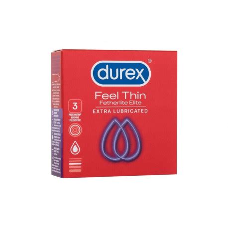 Durex Feel Thin Extra Lubricated Ml Condoms Photopoint