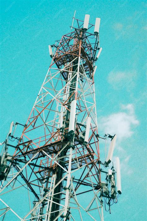 Premium Photo Communication Antenna Tower Radio Television Digital