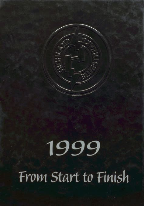 1999 yearbook from Highland High School from Highland, Kansas for sale