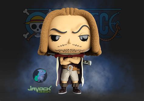 Artstation Yasopp One Piece Funko Pop Custom