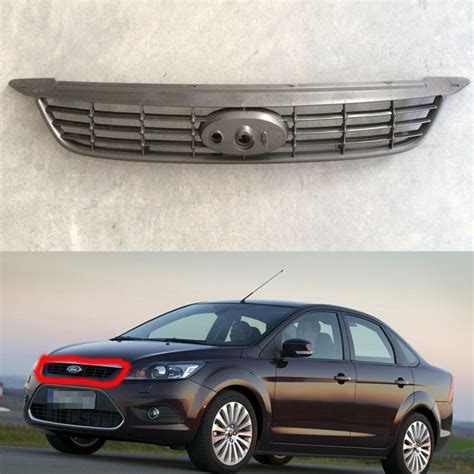 1 PC Front Bumper Upper Mesh Grill Grille Insert For FORD FOCUS SEDAN