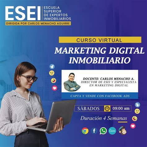 Curso Profesional De Marketing Digital Inmobiliario 2022 ESEI