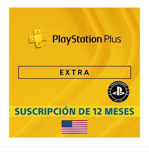 Playstation Plus Extra 12 Meses Usa Oferta Meses Sin Intereses