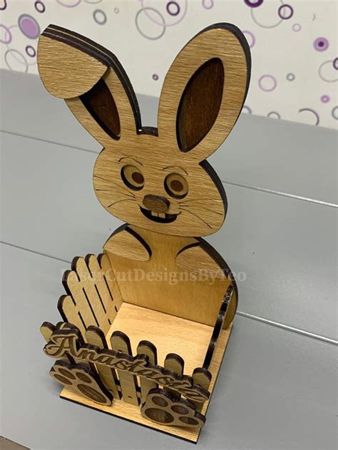 Fichiers dxf de lapin de Pâques pour la coupe au laser Etsy France