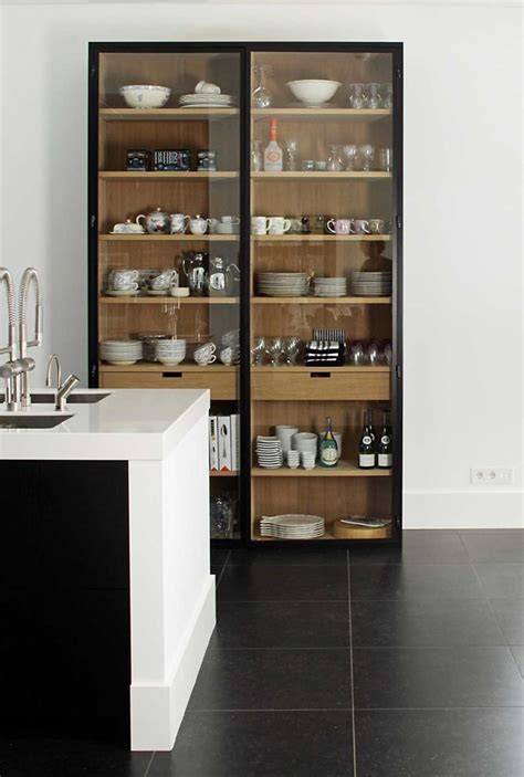 A Gallery Of Glass Kitchen Cabinet Doors That Are Gorgeous And Practical Apartment Therapy