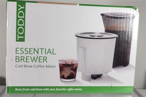 Toddy Essential Brewer Cold Brew Coffee Maker W Brewing Container