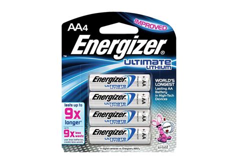 Energizer Battery Aa Life L91 Ultimate Lithium™