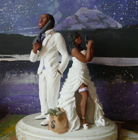 Black Wedding Cake Toppers Jenniemarieweddings