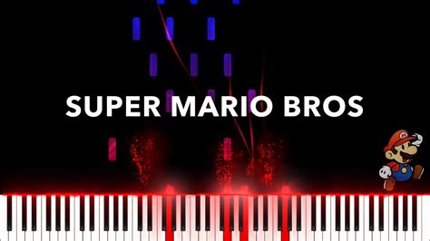 Super Mario Bros Piano Tutorial Youtube