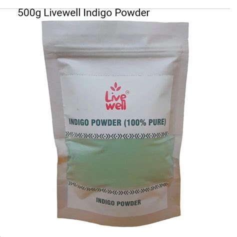 Green 500g Livewell Indigo Powder Normal Hair Type At Rs 600 Pack In