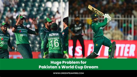 A Huge Problem In Pakistan Odi World Cup 2023 Squad