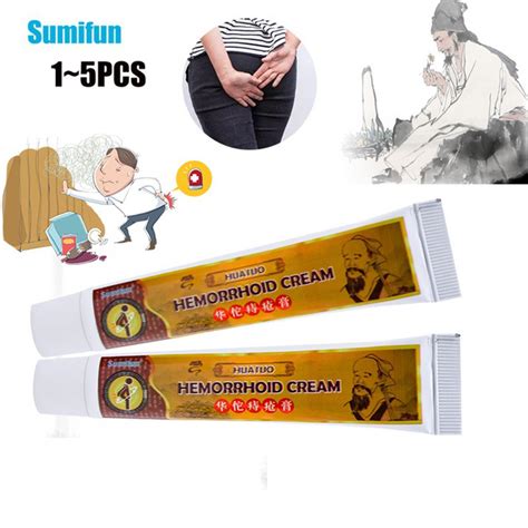 1~5pcs Sumifun 20gpc Hemorrhoid Ointment Relieve Hemorrhoid Pain Anal