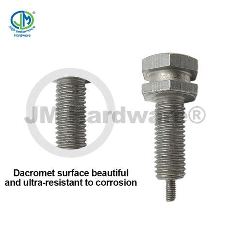 custom special double thread bolt jm hardware