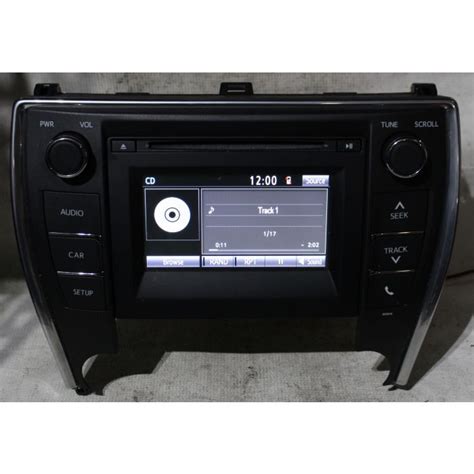 Toyota Camry 2016 2017 Factory Stereo Cd Player And Info Display Oem