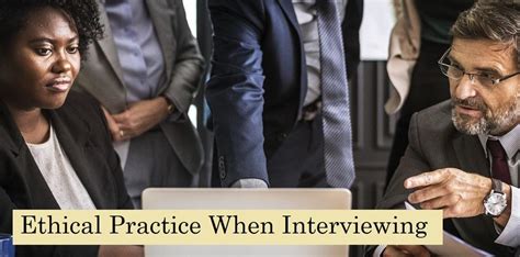 Aaron Wallis Sales Recruitment Blog Ethical Practice When Interviewing