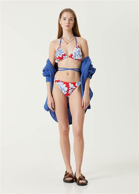 Beymen Club Çok Renkli Floral Desenli Bikini Altı