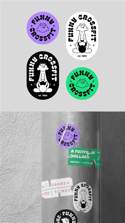 Funny Crossfit Stickers Crossfit Humor Crossfit Logo Crossfit