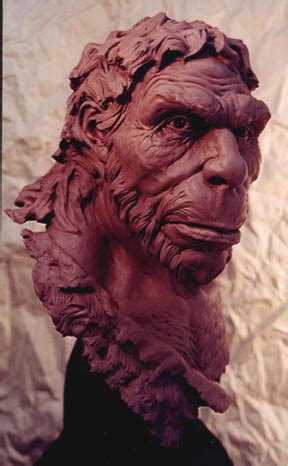 Ape Man Sculpture