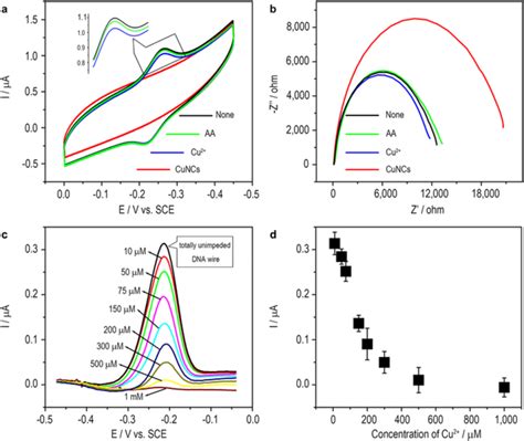 Cyclic Voltammograms And B Nyquist Diagrams Of The Dna Wire Tethered Download Scientific