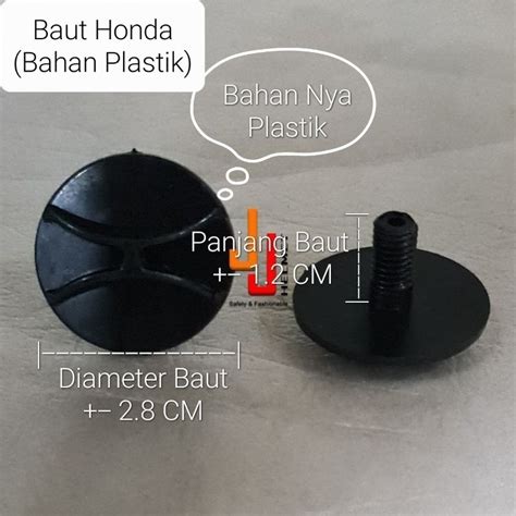 Jual 2 Pc Baut Helm Honda Shopee Indonesia