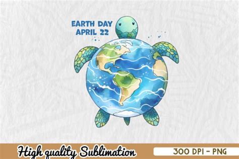 Restore Earth Sea Turtle PNG Graphic By Zanynoti Creative Fabrica