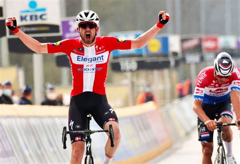 Kasper Asgreen Pips Mathieu Van Der Poel To Win Tour Of Flanders The