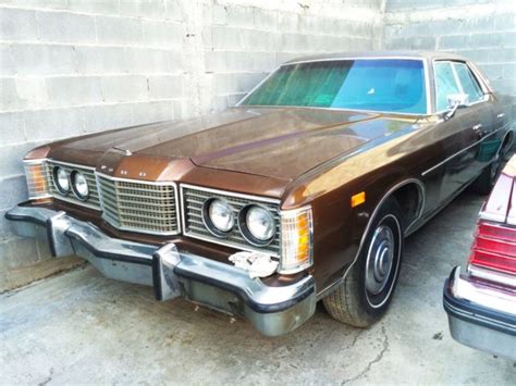 Ford LTD Brougham 4 Doors 1974 Brown ARMORED WINDOWS For Sale