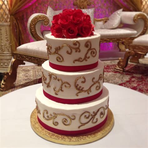 Pin By Asra Mohisheer Ali On Cakeworks Studio Cakes Wedding Cake Red