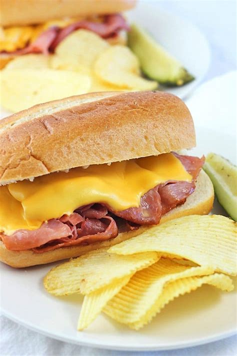 Hot Ham And Cheese Sandwiches • Now Cook This