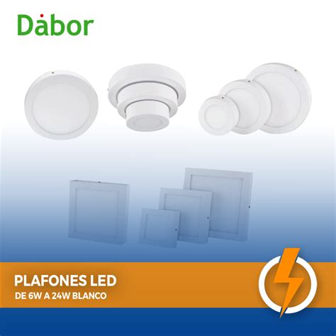 Plafones Led 6w A 24w Blanco