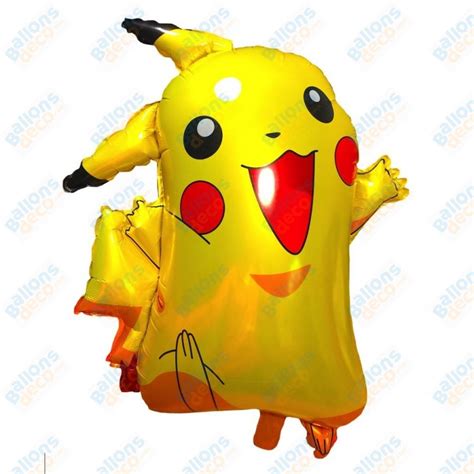 Ballon Pikachu Mini Pok Mon Ballons Anniversaires Ballonsdeco