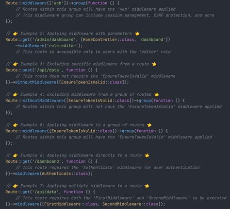 Middleware In Laravel Examples Route Controller Service Provider