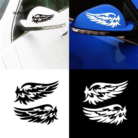 Jual Cutting Sticker Mobil Spion Sayap Stiker Mobil Keren Berkualitas