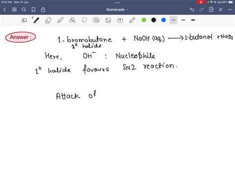 Solved What Is Involved In The Mechanism Of The Reaction Between