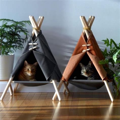 Tipi Pour Chat Fabriquer Tutos Et Id Es Pour Choyer Votre Matou