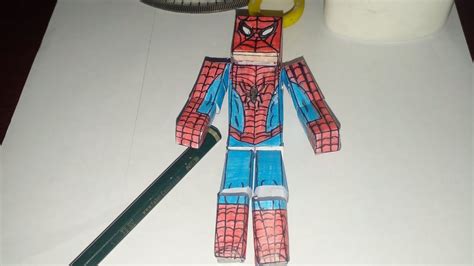 Papercraft Do Homem Aranha Review YouTube