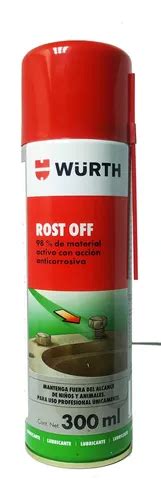 Spray Removedor De Oxido Würth rost off Cuotas sin interés