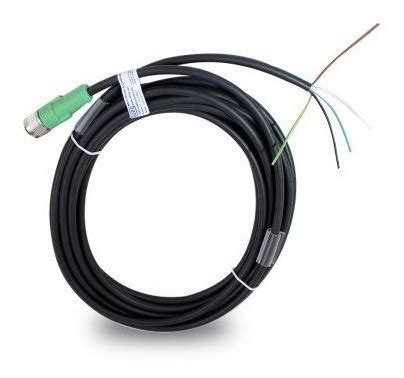 Cabo Sensor Conector M8 Reto Femea 4 Pinos Weg 2 Metros Mercado Livre