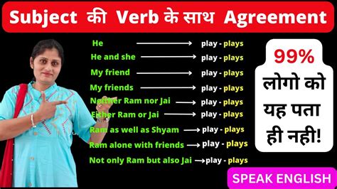 SUBJECT VERB AGREEMENT BEST TRICK LEARN ENGLISH GRAMMAR RULES