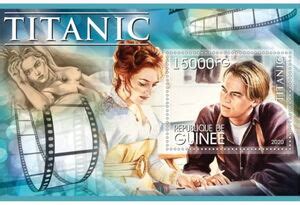 Stamp Animation Cartoons Titanic I Guinea Illegal Stamps Guinea